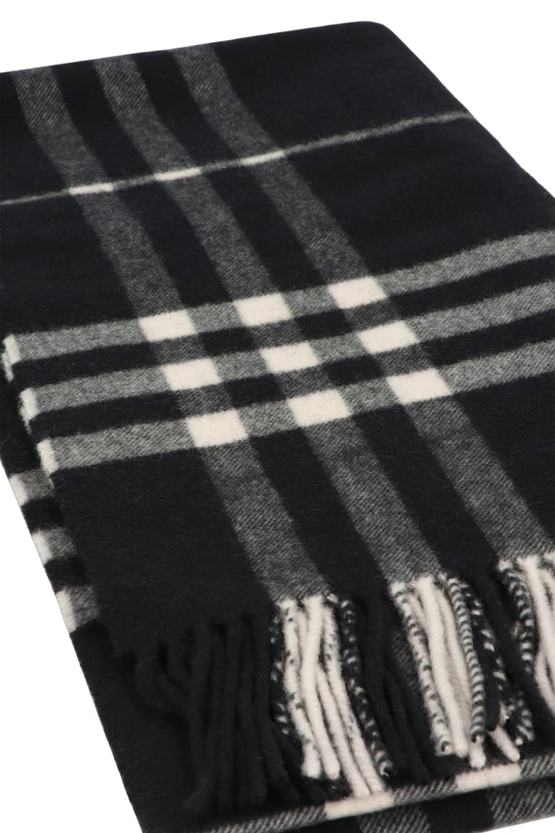checked cashmere scarf by Selfnex