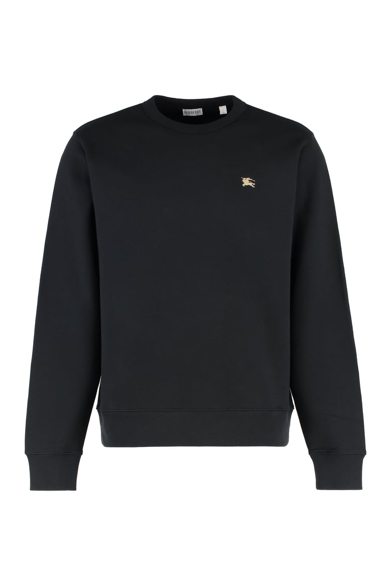 sweatshirt black cotton by Selfnex