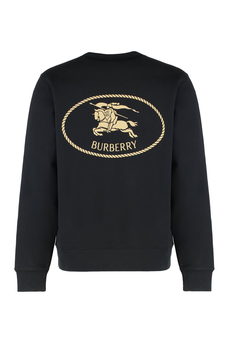 sweatshirt black cotton by Selfnex