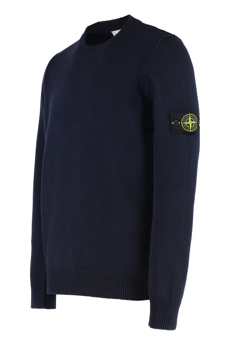 wool-blend crew-neck sweater by Selfnex
