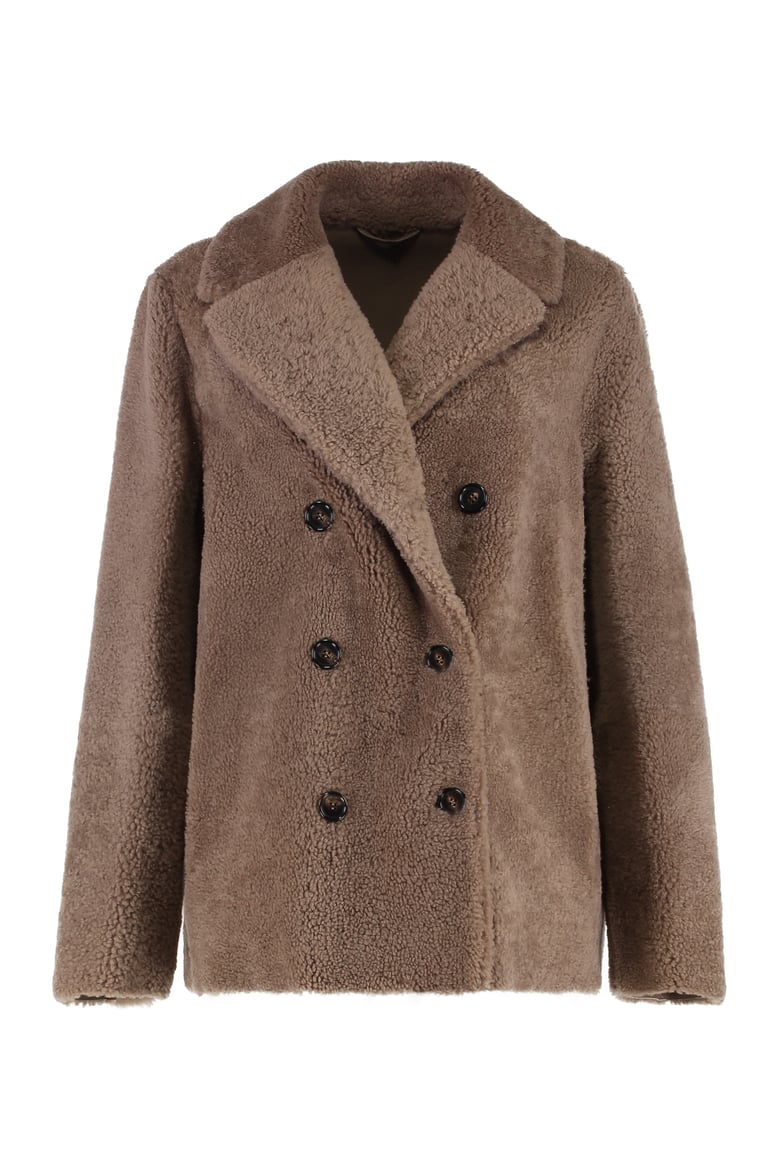 futura double-breasted peacoat by Selfnex