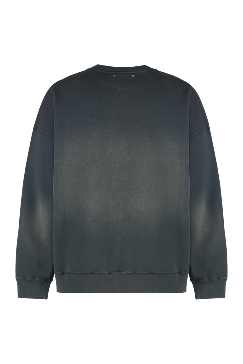 vintage cotton crew-neck sweatshirt by Selfnex