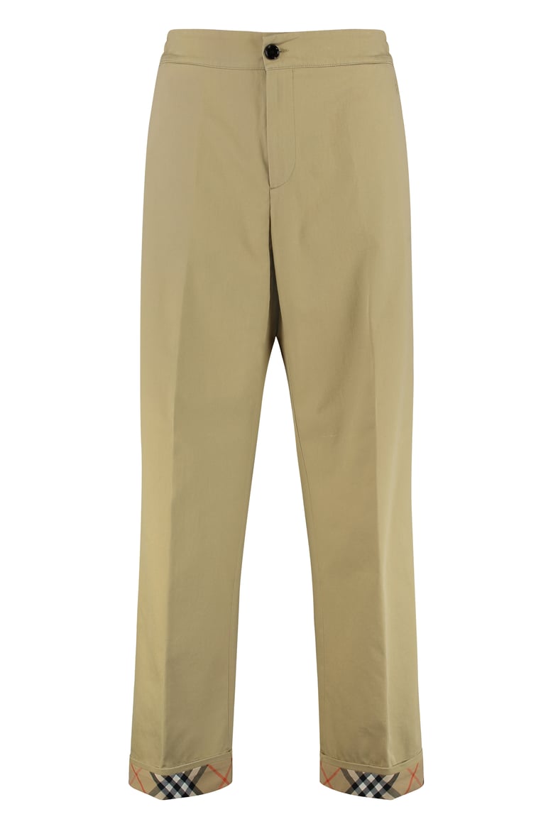 cotton trousers with elastic waist by Selfnex