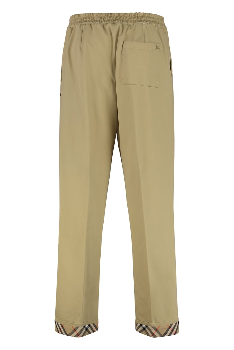cotton trousers with elastic waist by Selfnex