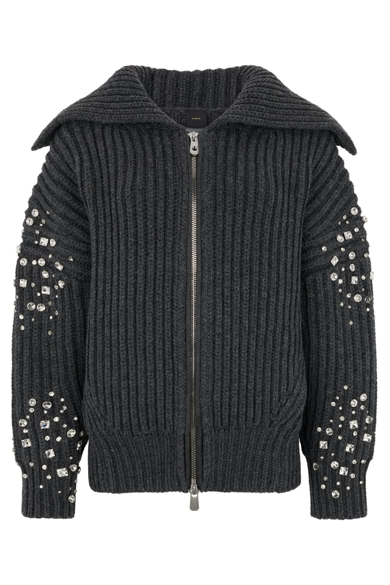 gavi wool-blend cardigan by Selfnex
