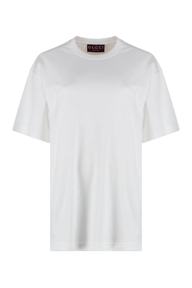 cotton crew-neck t-shirt by Selfnex
