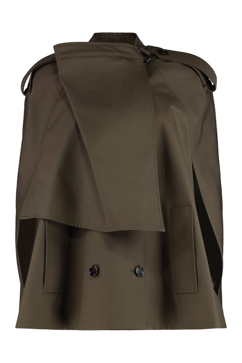 burberry cotton cape by Selfnex