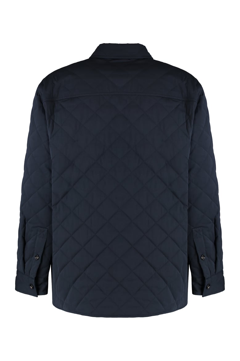 quilted cotton overshirt by Selfnex
