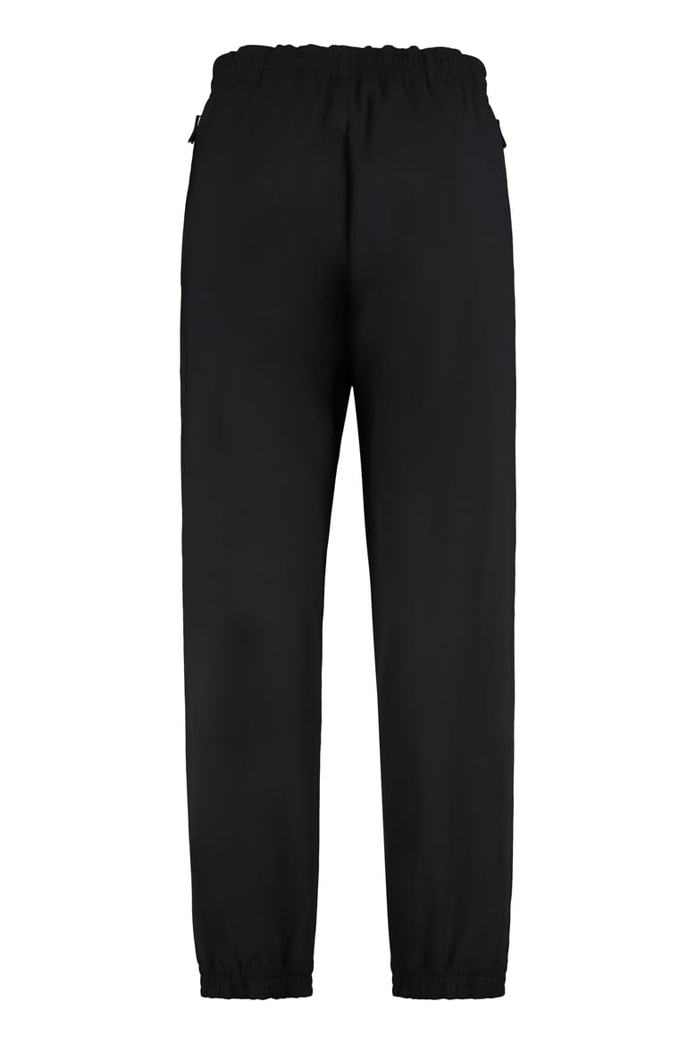 techno fabric track pants by Selfnex