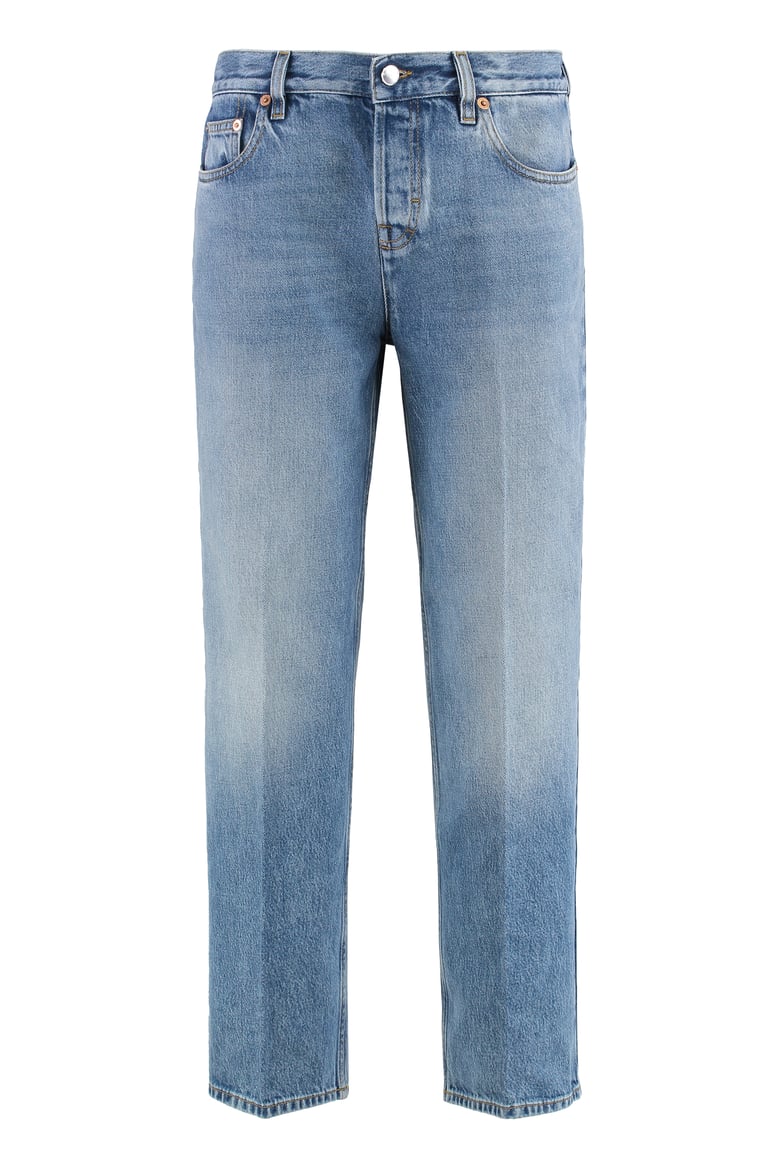 gucci 5-pocket straight-leg jeans by Selfnex