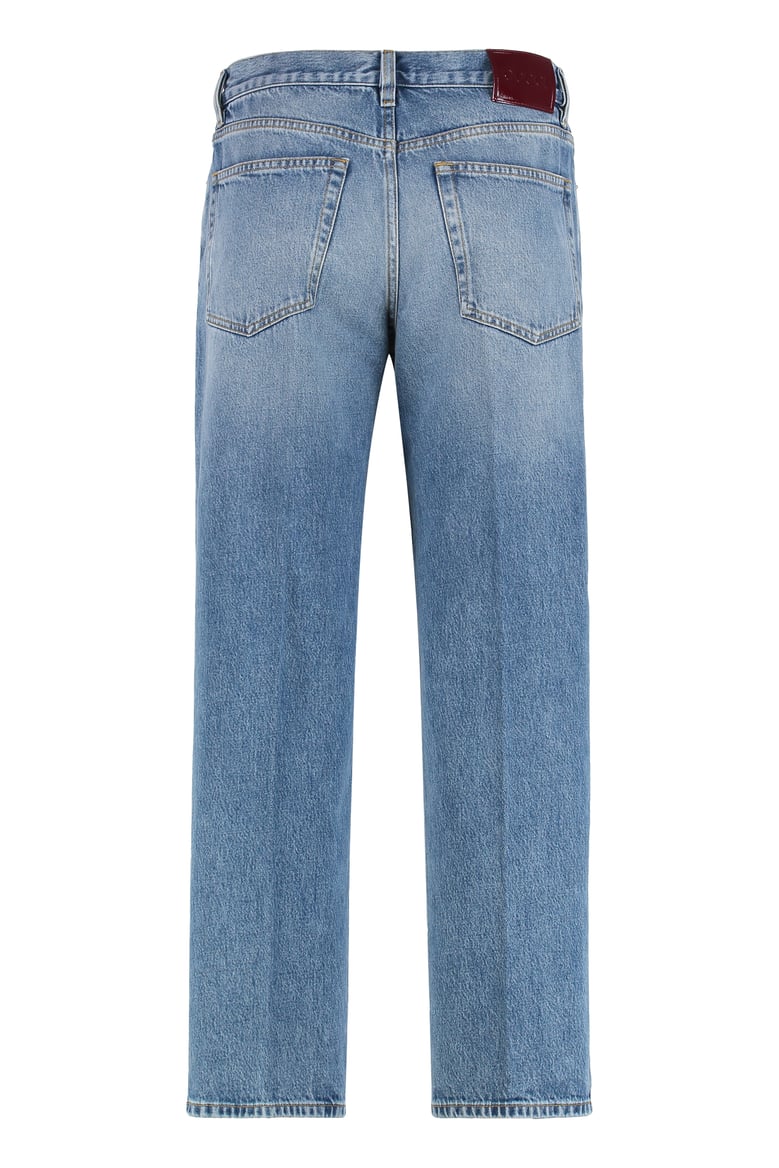 gucci 5-pocket straight-leg jeans by Selfnex