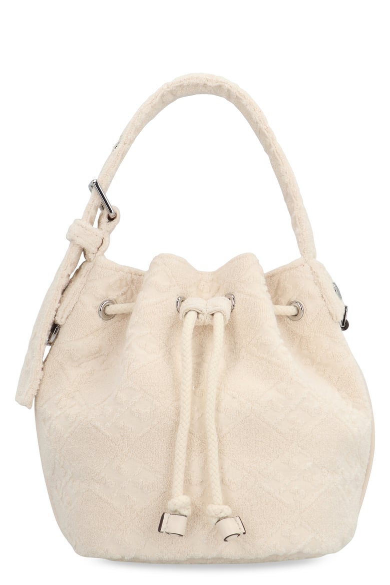 bucket bag terry mini ivory by Selfnex