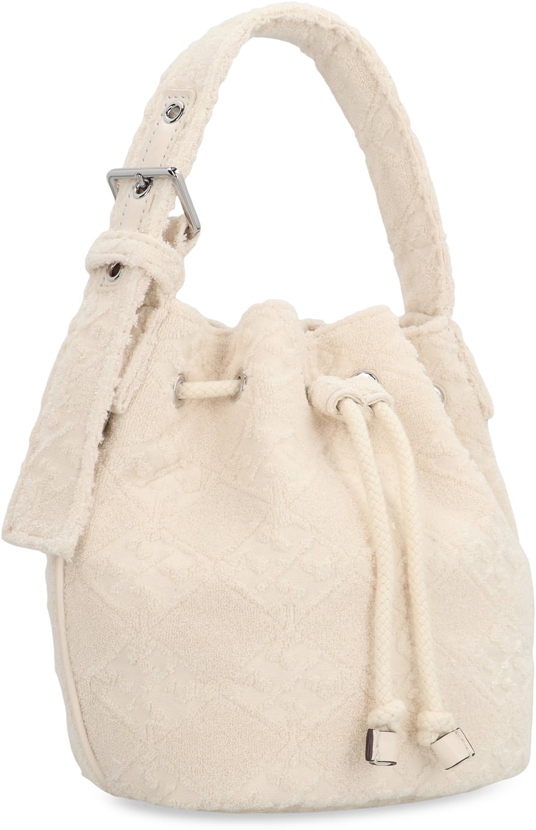 bucket bag terry mini ivory by Selfnex