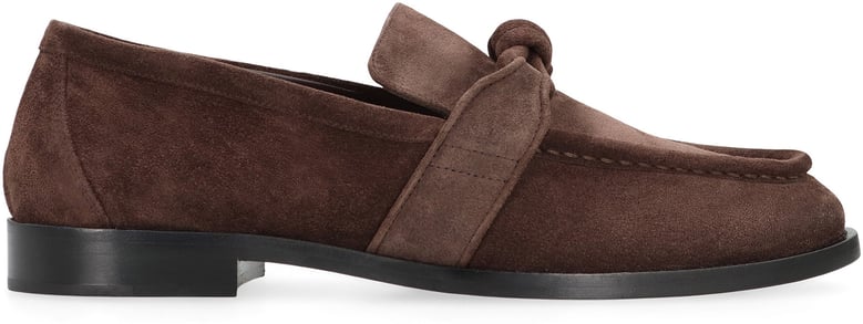 bottega veneta astaire suede loafers by Selfnex