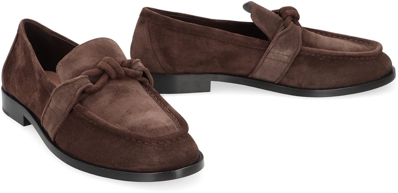 bottega veneta astaire suede loafers by Selfnex