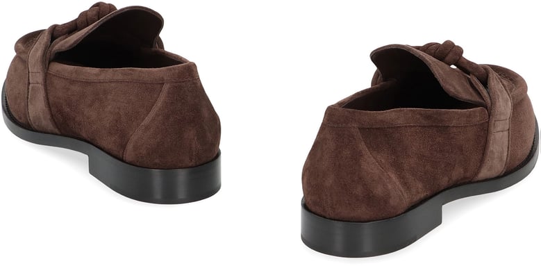 bottega veneta astaire suede loafers by Selfnex