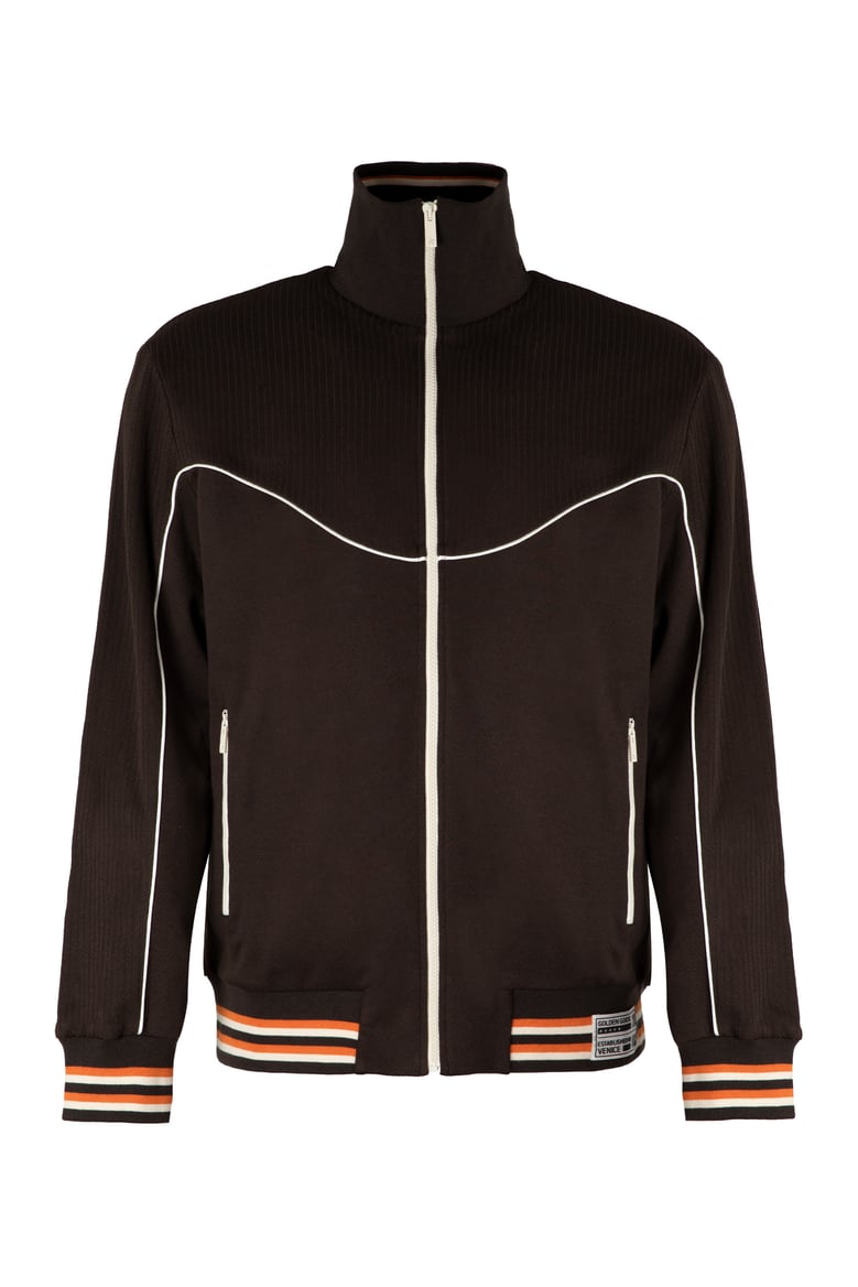 otto cotton full-zip sweatshirt by Selfnex
