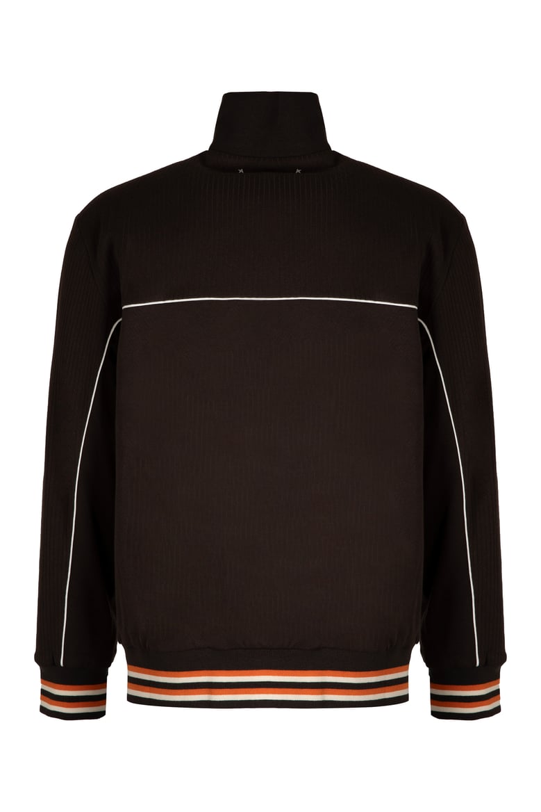 otto cotton full-zip sweatshirt by Selfnex