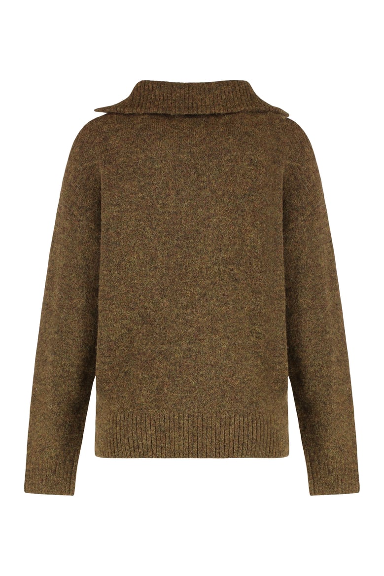 phylia alpaca-blend sweater by Selfnex