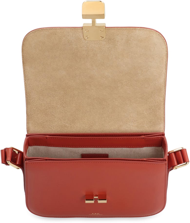 grace small leather crossbody bag by Selfnex