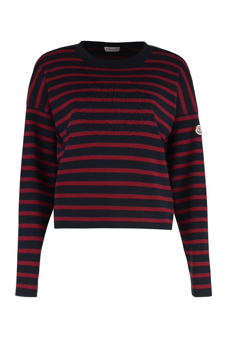 crew-neck virgin wool sweater by Selfnex