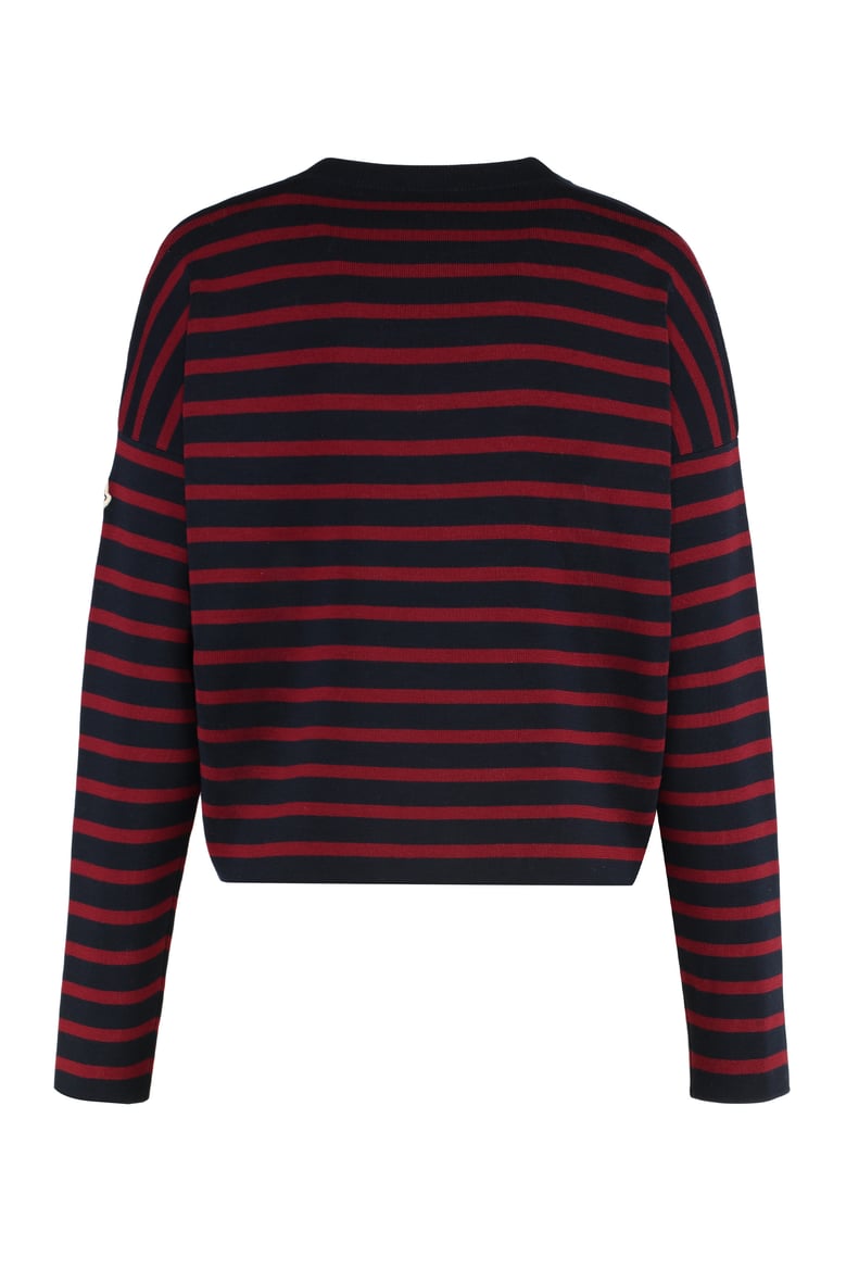 crew-neck virgin wool sweater by Selfnex