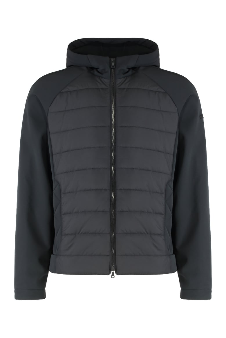 technical hooded waterproof jacket by Selfnex