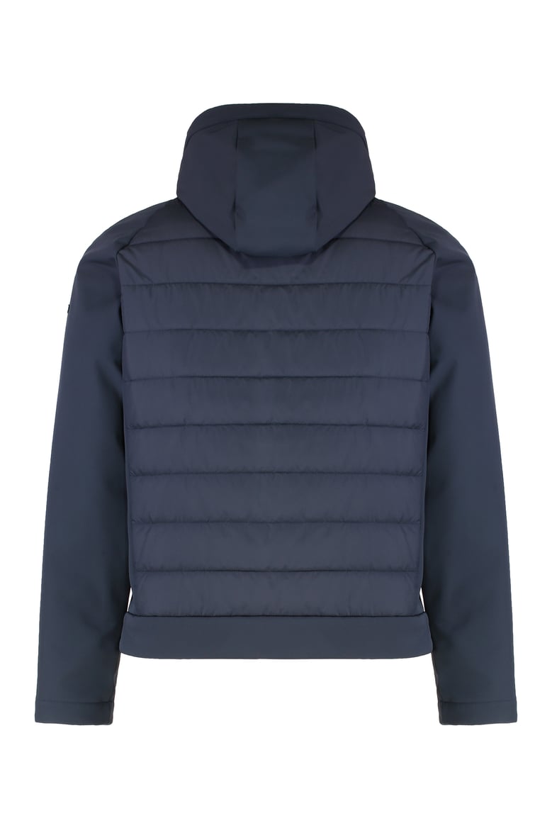 technical fabric hooded jacket by Selfnex