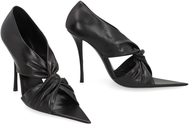 saint laurent giannutri leather pumps by Selfnex