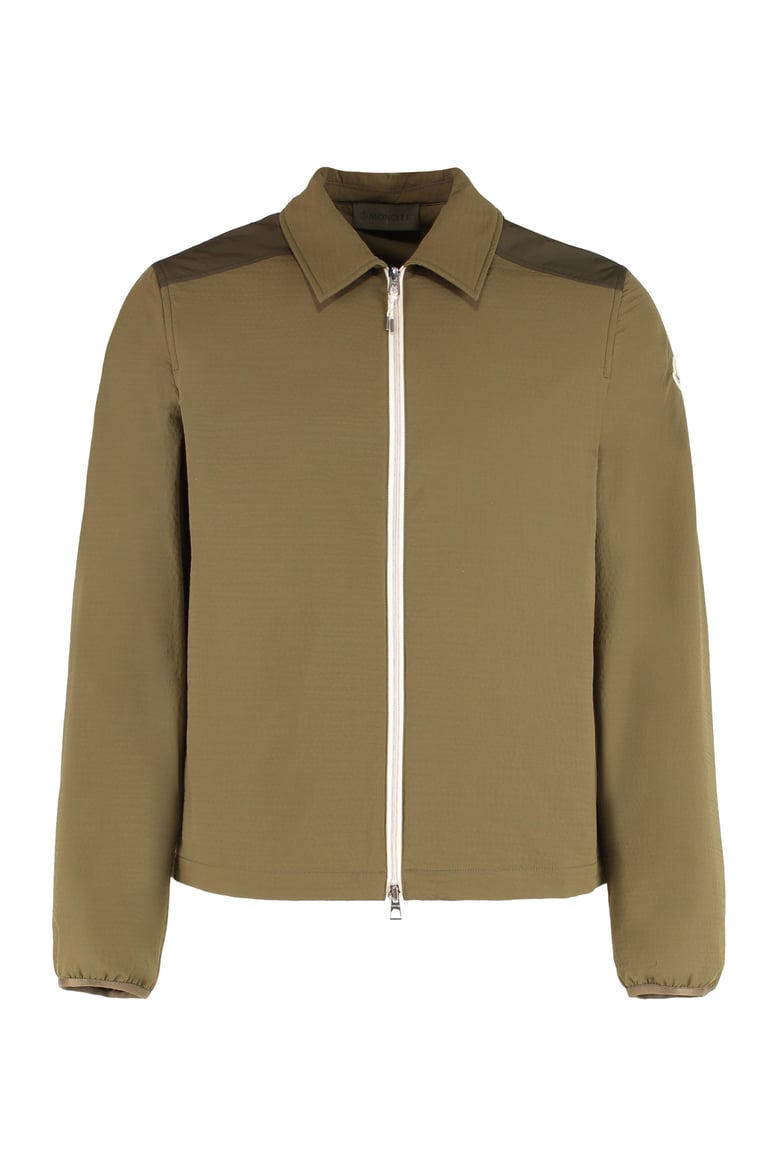 quilted seersucker shirt with zip by Selfnex