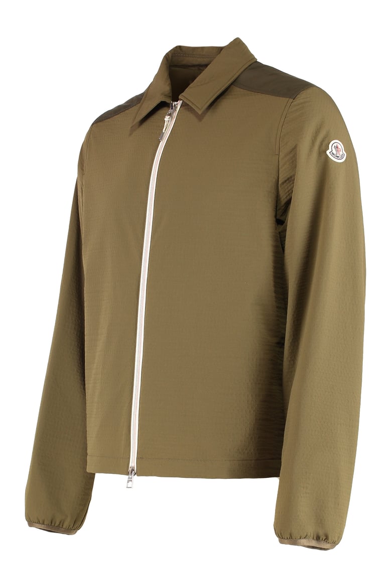 quilted seersucker shirt with zip by Selfnex