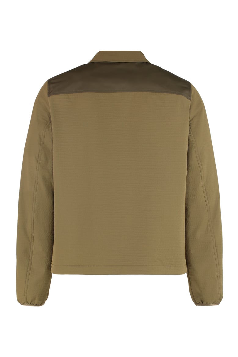 quilted seersucker shirt with zip by Selfnex