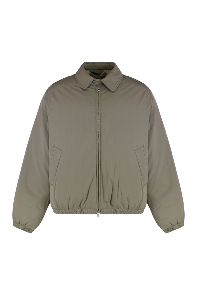 avenue cotton-blend bomber jacket by Selfnex