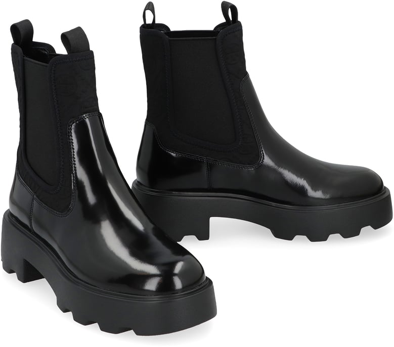 leather chelsea boots by Selfnex