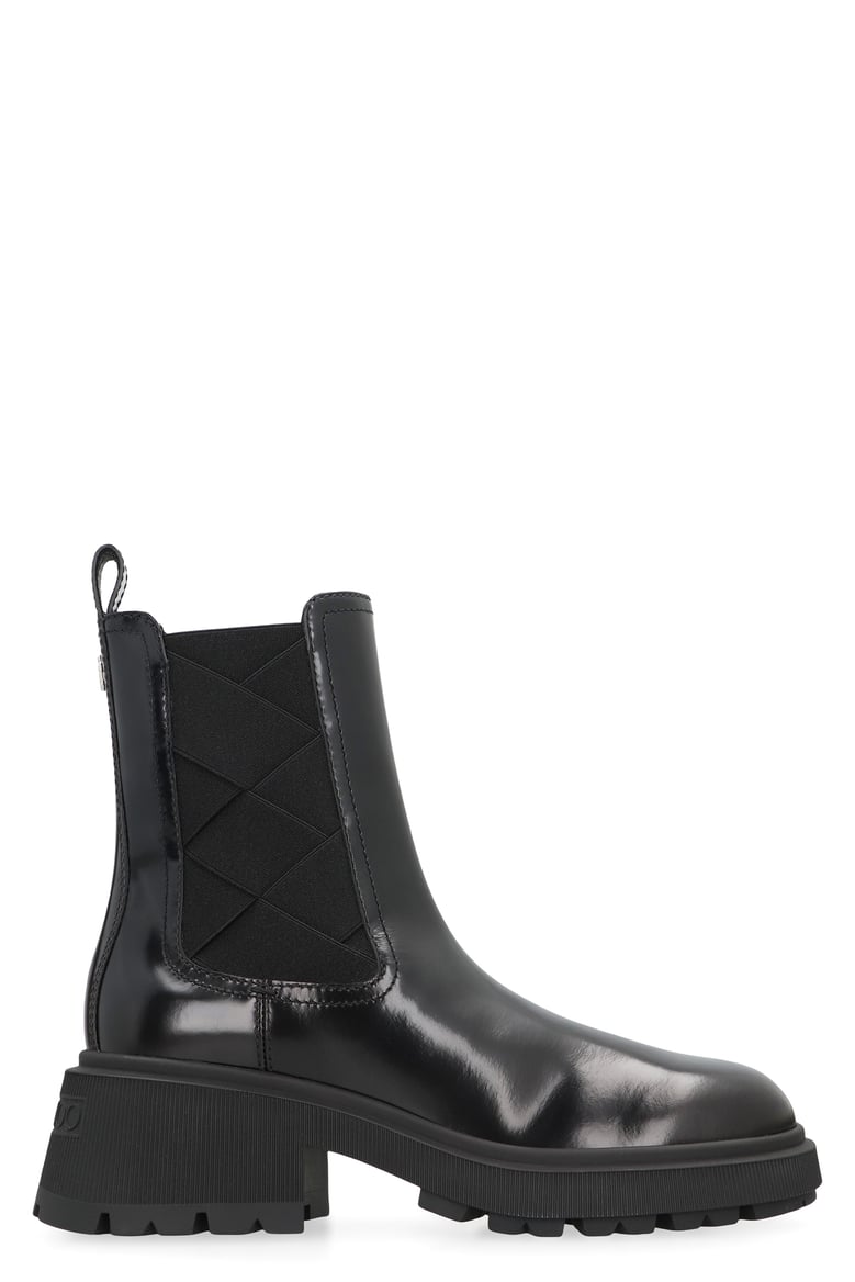 louri ankle boots in leather by Selfnex