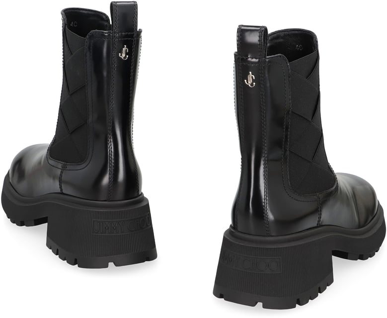 louri ankle boots in leather by Selfnex