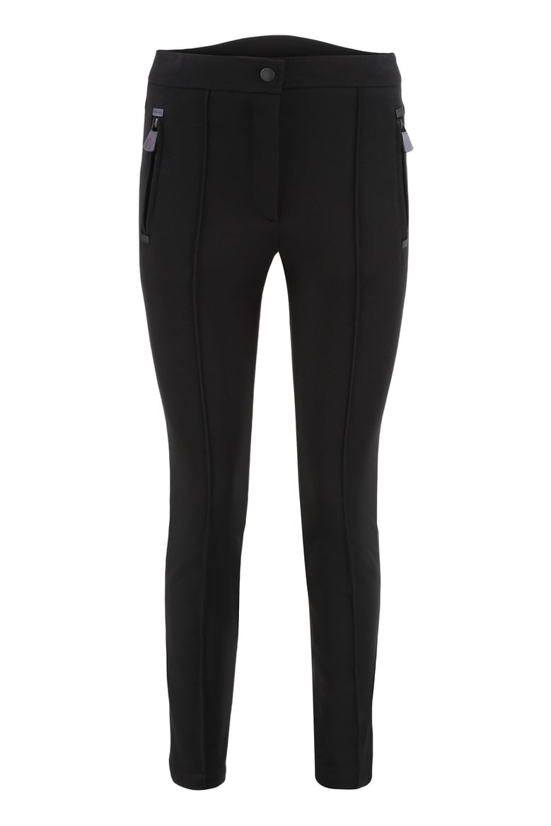 high-waist twill trousers by Selfnex