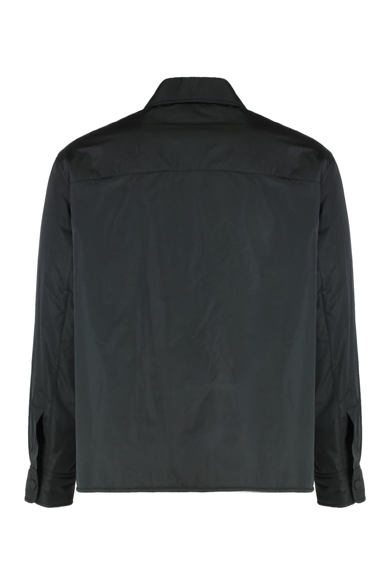 padded nylon overshirt by Selfnex