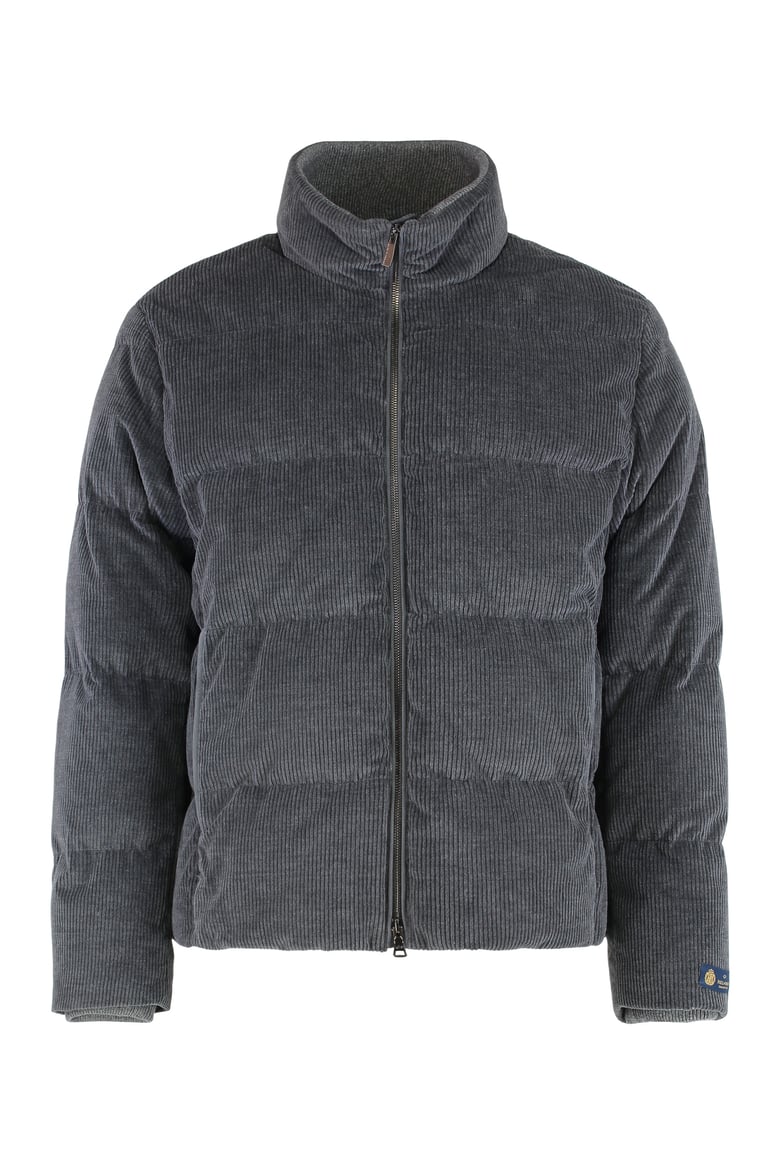 ultralight down jacket in cashmere and cotton by Selfnex