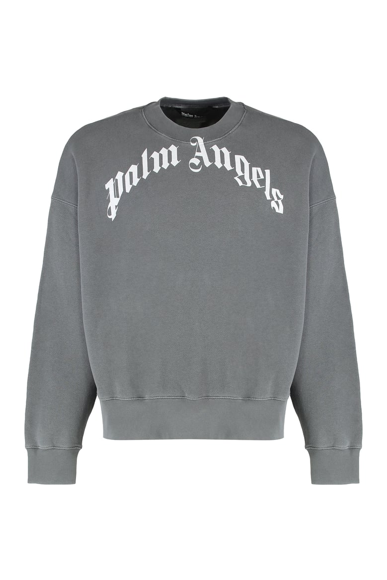 cotton sweatshirt with logo by Selfnex