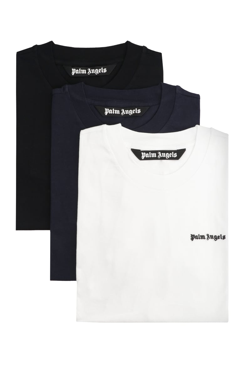 set of cotton t-shirts in three colors by Selfnex