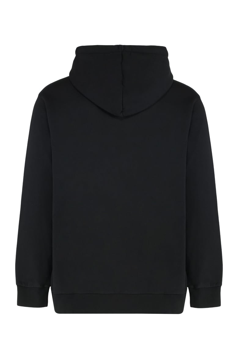 hooded cotton sweatshirt by Selfnex
