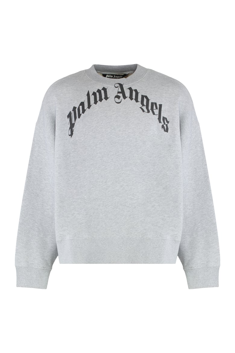 cotton sweatshirt with logo by Selfnex