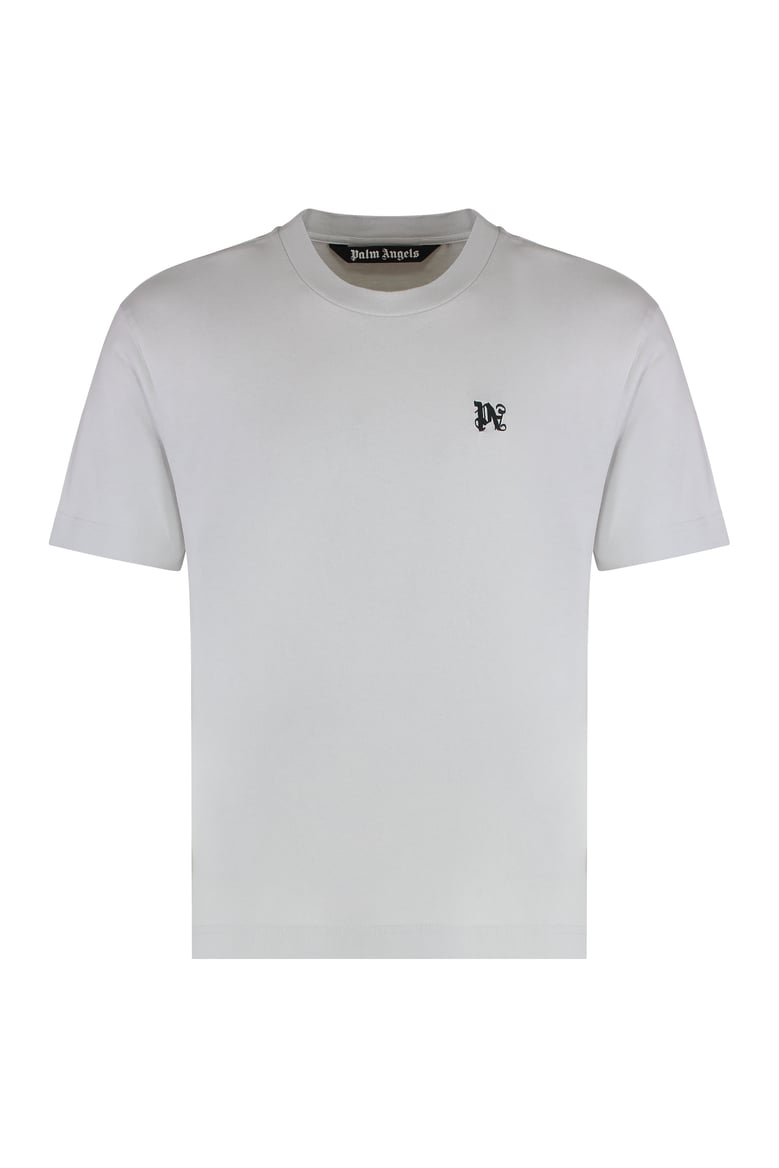 set of three cotton crew-neck t-shirts by Selfnex