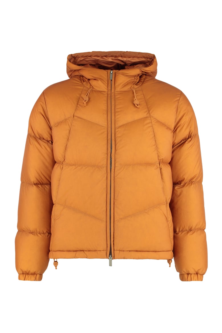 short padded down jacket by Selfnex