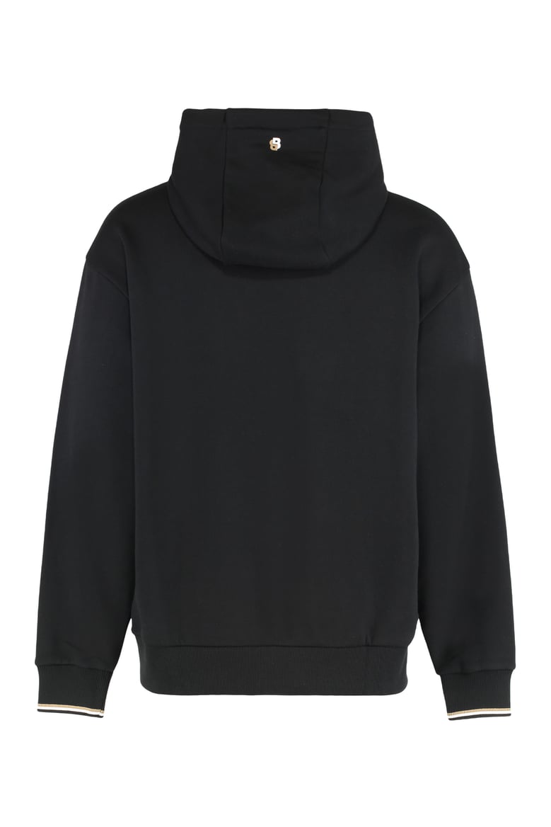 hooded sweatshirt in terry cotton by Selfnex