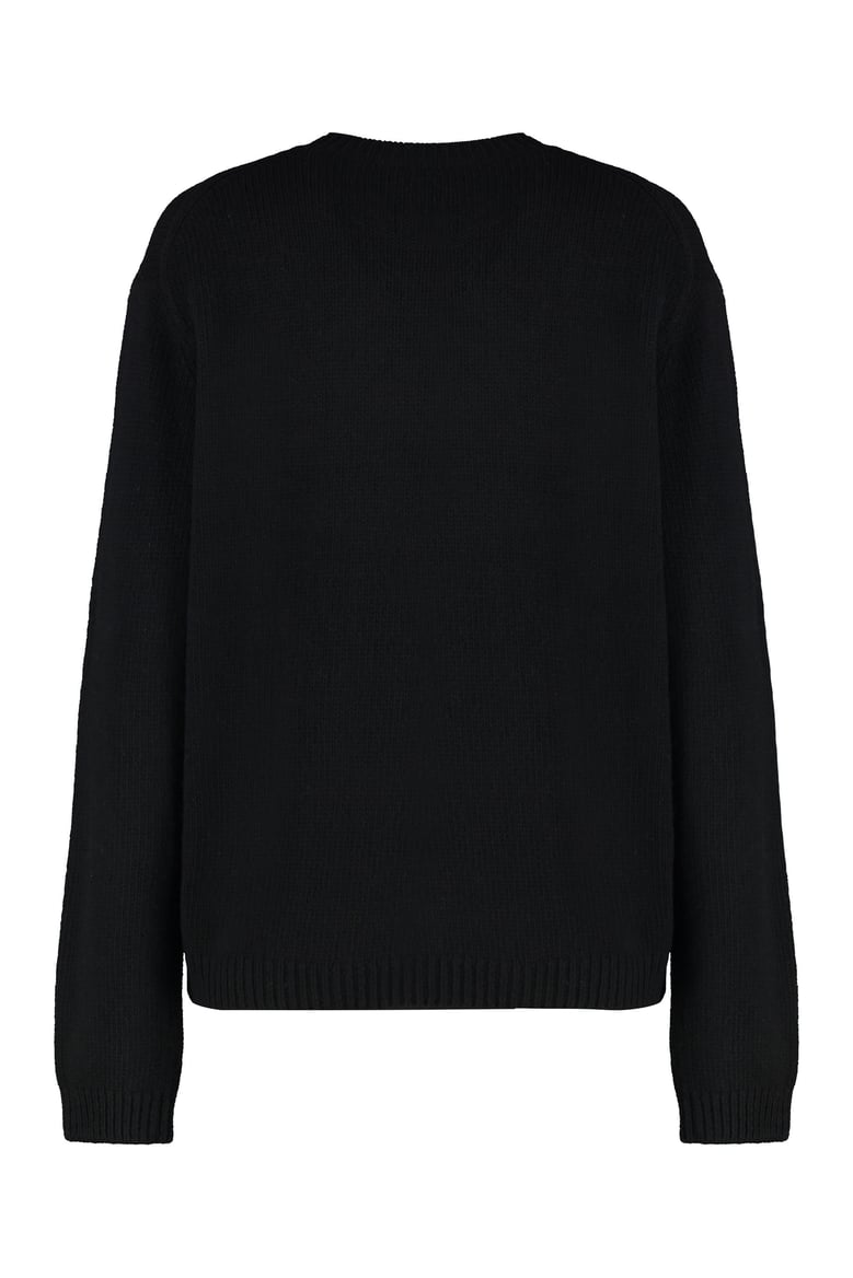crew neck merino wool sweater by Selfnex