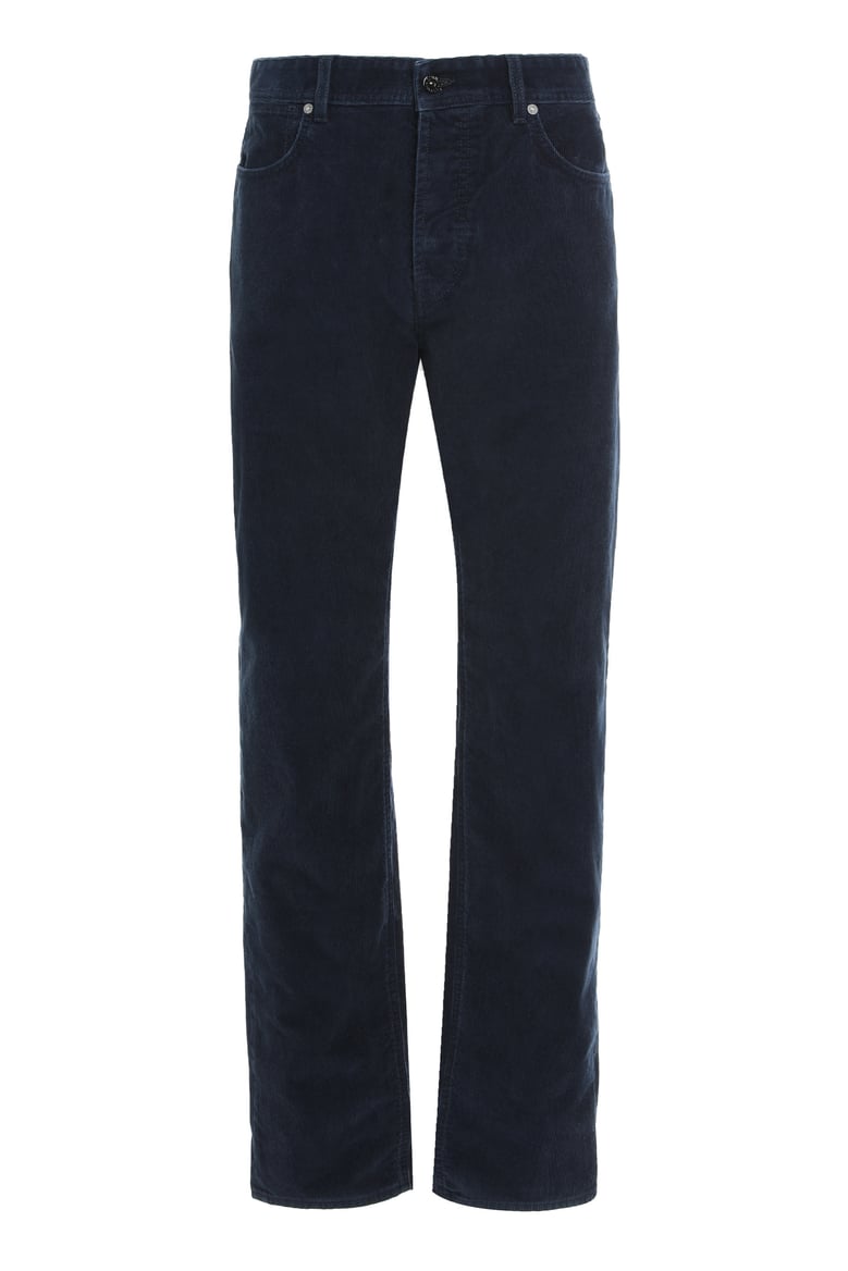 straight regular jeans with five pockets by Selfnex