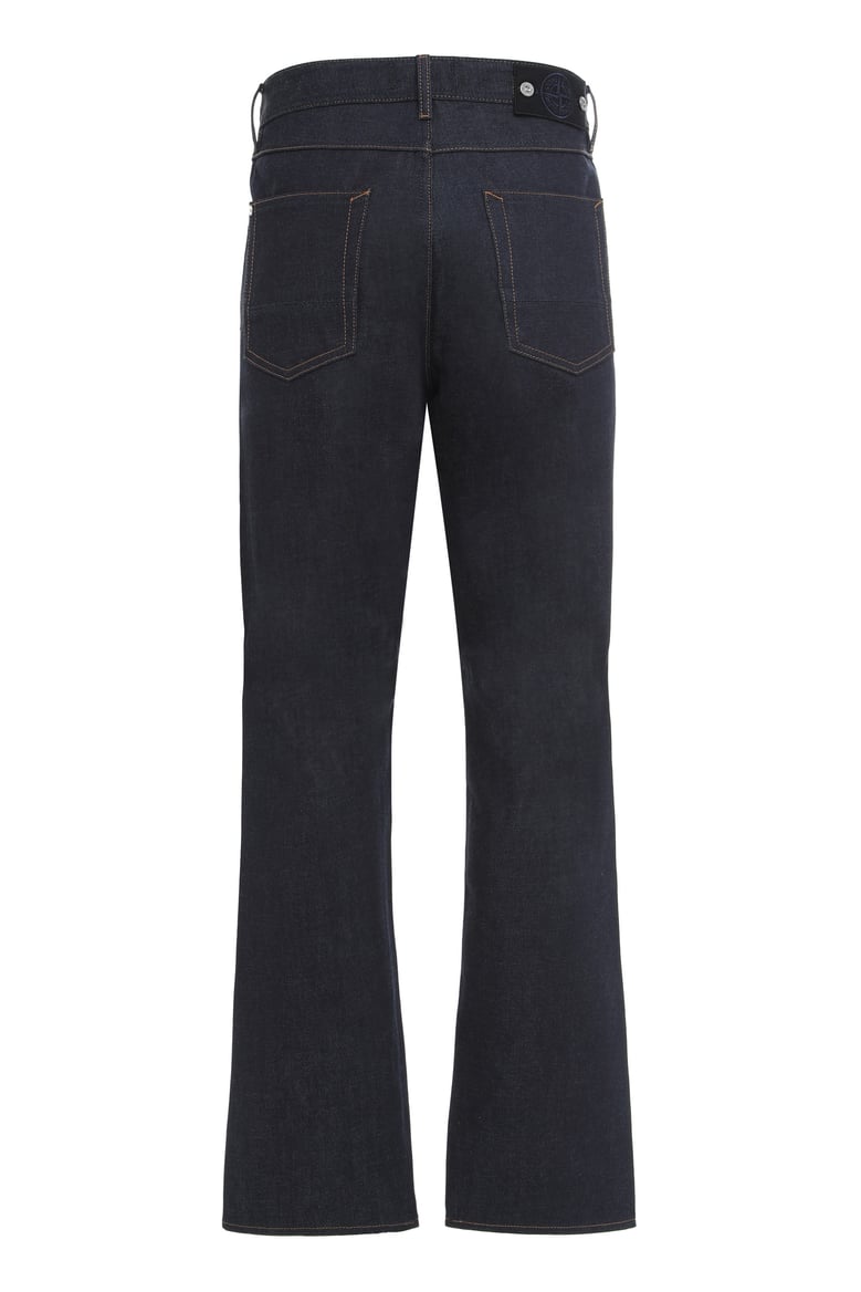 regular jeans with five pockets by Selfnex