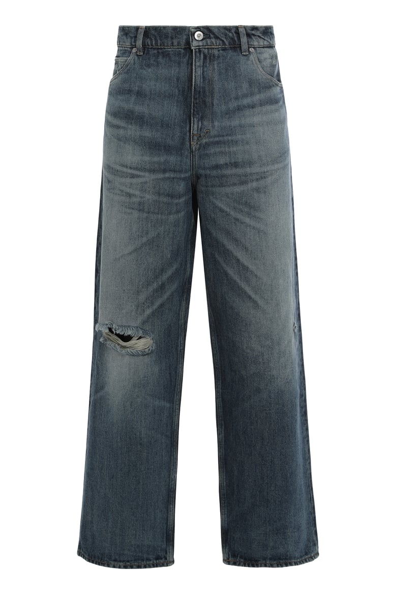 straight jeans vast cut by Selfnex